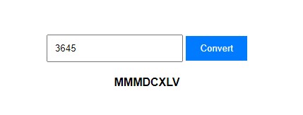 Roman Numeral Converter